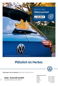 Autohaus Gebr. Schmidt Prospekt - Angebote ab 29.08.