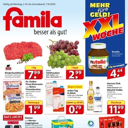 famila Prospekt - Angebote ab 02.10.