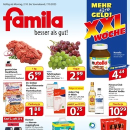 famila Prospekt - Angebote ab 02.10.
