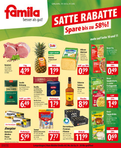 famila Prospekt - Angebote ab 19.01.