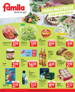 famila Prospekt - Angebote ab 09.03. - Seite 1