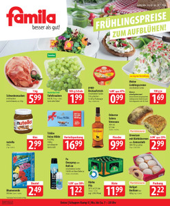 famila Prospekt - Angebote ab 09.03. - Seite 1