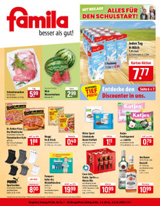 famila Prospekt - Angebote ab 03.08.