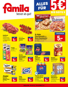 famila Prospekt - Angebote ab 10.08.