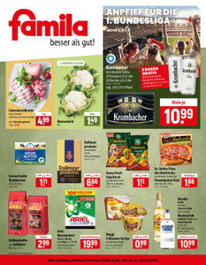 famila Prospekt - Angebote ab 24.08.
