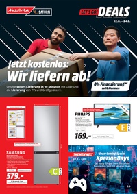 MediaMarkt Prospekt - MediaMarkt und Saturn liefern ab!