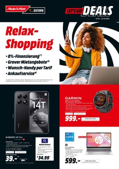 MediaMarkt Prospekt - Relax-Shopping