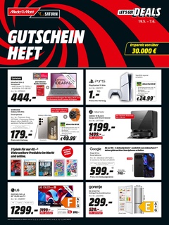 MediaMarkt Saturn Prospekt - Gutscheinheft