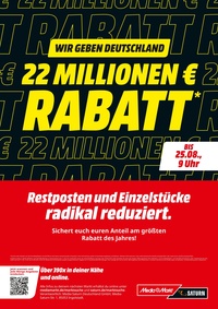 MediaMarkt Saturn Prospekt - Angebote ab 11.08.