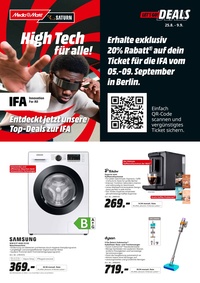 MediaMarkt Saturn Prospekt - High Tech für alle