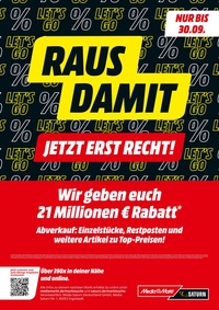 MediaMarkt Saturn Prospekt - Raus damit