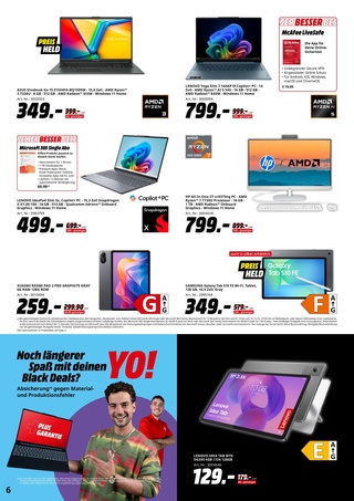 Vorschau des MediaMarkt Saturn Prospekts - Black Week, Seite 6
