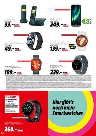 Vorschau des MediaMarkt Saturn Prospekts - Handy & Smartphone, Seite 14