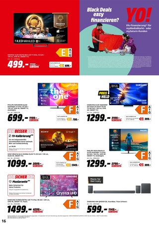 Vorschau des MediaMarkt Saturn Prospekts - Black Week, Seite 16