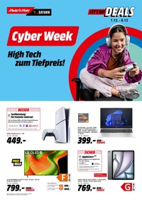 MediaMarkt Saturn Prospekt - Cyber Week