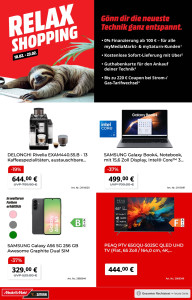 MediaMarkt Saturn Prospekt - Relax Shopping