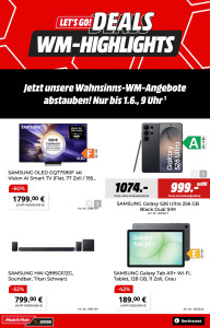 MediaMarkt Saturn Prospekt - WM-Highlights