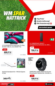 MediaMarkt Saturn Prospekt - WM-Spar-Hattrick