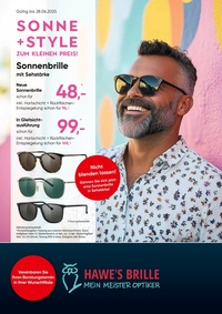 Hawe's Brille Prospekt - Angebote ab 08.05.