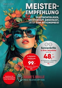 Hawe's Brille Prospekt - Angebote ab 26.06.