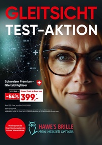 Hawe's Brille Prospekt - Angebote ab 04.09.
