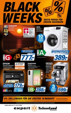 expert Techno.Land Prospekt - Angebote ab 25.11. - Seite 1