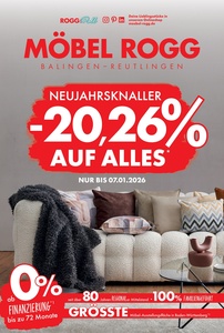 Möbel Rogg Prospekt - Neujahrsknaller