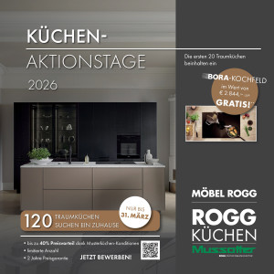 Möbel Rogg Prospekt - Küchen-Aktionstage 2026