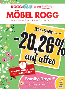 Möbel Rogg Prospekt - Aktuelle Angebote