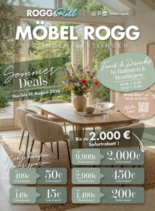 Möbel Rogg Prospekt - Sommer