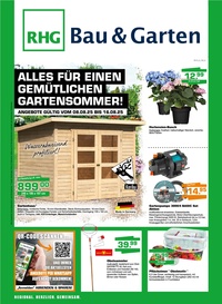 RHG Prospekt - RHG - Bau & Garten