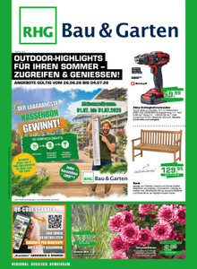 RHG Prospekt - RHG Bau & Garten