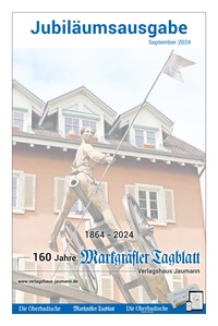 Verlagshaus Jaumann Prospekt - 160 Jahre Markgräfler Tagblatt