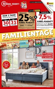 Wohn Schick Prospekt - Familientage
