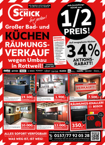 Wohn Schick Prospekt - SALE