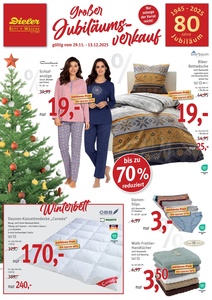 Dieler Prospekt - Großer Jubiläumsverkauf