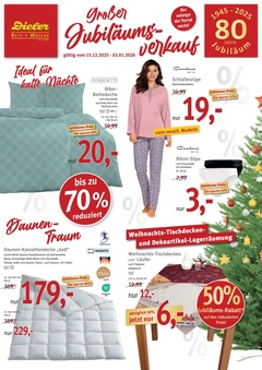 Dieler Prospekt - Angebote ab 13.12. - Seite 1