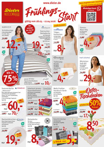 Dieler Prospekt - Angebote ab 28.03.