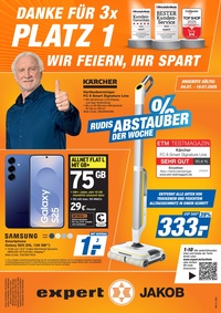 expert Jakob Prospekt - Danke für 3x Platz 1