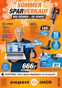 expert Jakob Prospekt - SommerSparVerkauf