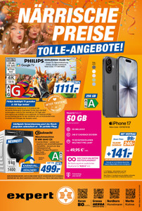 expert Prospekt - närrische Preise - Seite 1