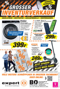 expert Prospekt - Inventurverkauf