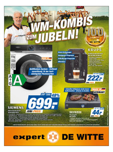 expert Prospekt - WM- Kombis zum Jubeln