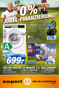 expert Prospekt - 0% Jubel Finanzierung