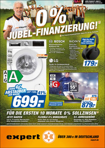 expert Prospekt - 0% Jubel-Finanzierung