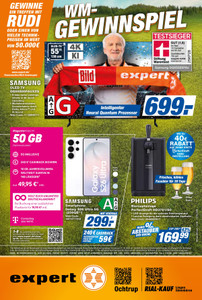 expert Prospekt - WM-Gewinnspiel