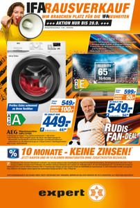 expert Prospekt - IFA Rausverkauf