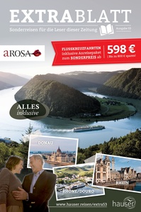 Hauser Reisen Prospekt - Hauser Extrablatt 53