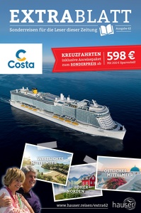 Hauser Reisen Prospekt - Kreuzfahrten