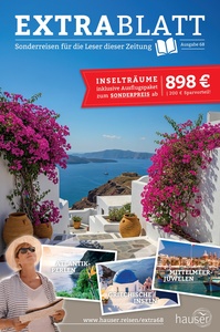 Hauser Reisen Prospekt - Hauser Extrablatt 38